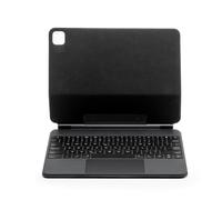 Wokyo Teclado táctil Bluetooth de 12.9 pulgadas para iPad Pro 2022-6ª / 2021-5ª / 2020-4ª / 2018-3ª generación, funda magnética con soporte flotante teclas retroiluminadas, color negro