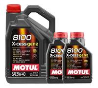 WOL-8100 X-CESS GEN2 5W40 A3 / B4 Fully Synthetic Engine Oil 109776 (7)