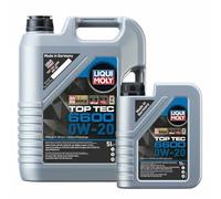 WOL-Aceite de motor sintético LiquiMoly 0W20 Top Tec 6600 C5 21411 (6)