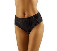 WOLBar Bragas De Encaje para Mujeres WB39, Negro,XL