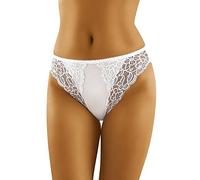 WOLBar Bragas Midi WB69 para Mujer, Blanco,M