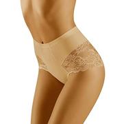 WOLBar Bragas para Mujer WB184, Beige,XXL