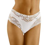 WOLBar Braguita con Encaje para Mujeres Diamond 3505, Blanco,M