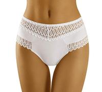 WOLBar Braguita con Encaje para Mujeres WB416, Blanco,XL