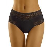 WOLBar Braguita con Encaje para Mujeres WB416, Negro,XL