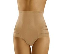 WOLBar Braguita Moldeadora con Talle Alto para Mujeres WB428, Beige,XXL