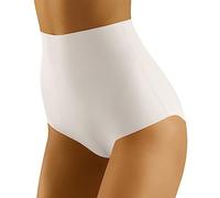 WOLBar Braguita Sin Costuras Talle Alto WB441, Blanco,L