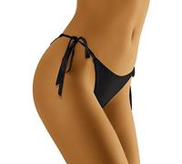 WOLBar Tanga para Mujer WB83, Negro,L