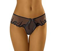 WOLBar Tanga para Mujeres WB14, Negro,L