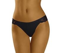 WOLBar Tanga para Mujeres WB28, Negro,L