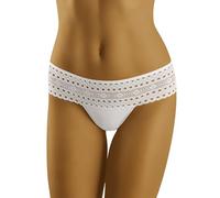 WOLBar Tanga para Mujeres WB310, Blanco,S