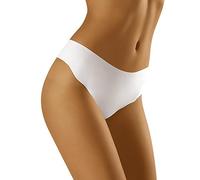 WOLBar Tanga Sin Costuras para Mujer WB66, Blanco,L