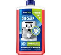 WoldoClean Decalcificante 2in1 per Macchine Caffè con Indicatore Colore 750ml - Liquido Universale per Caffè, Espresso & Bollitore, 6 Usi