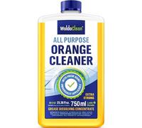 WoldoClean Limpiador de Naranja Concentrado 750ml - Aceite de Naranja & Desengrasante Fuerte, Quita Pegamento, Resina, Chicle & Etiquetas, Universal Cocina