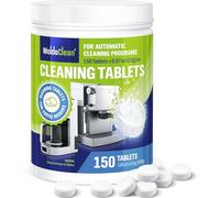 WoldoClean Pastillas Limpiadoras Cafetera 150 Uds - Espresso | Compatible con Jura, Siemens, DeLonghi, Bosch, Melitta, Krups, Philips