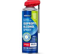 WoldoClean Spray de Isopropanol 500ml 99,9% Limpiador - Alcohol Isopropílico Aerosol Desengrasante para Electrónica, Contactos, Pantalla e Impresora 3D