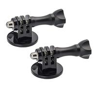 woleyi Adaptador Trípode Soportes para GoPro, Tripod Montaje con Tornillo para GoPro Hero 7, 6, 5, 4, Fusion, Session, 3+, 3, SJCAM, Canon, Nikon, Sony, Xiaomi Yi, SLR, Other Action Cámara (2 Pack)