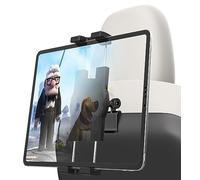 woleyi Soporte Tablet Tesla Asiento Trasero, Soporte Tableta Reposacabezas Coche Model Y Model 3 para Niños con Rotación de 360° para iPad Pro 12.9 Air Mini, Galaxy Tab, Fire, Switch, Móvil, 4-13"