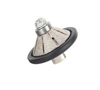 woleyuu Rueda perfiladora de diamante soldada al vacío con bisel de 5-20 mm for amoladora angular de granito y mármol.(E20,5 8-11 USA Thread)