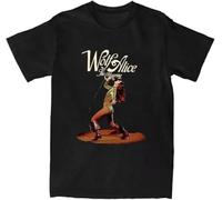Wolf Alice The Lazing Album Art T-Shirt Black