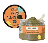 Wolf Belly - 8 en 1 Multivitamínico Perros y Gatos 100% Natural (60 g)
