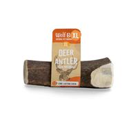Wolf Belly - Asta de Ciervo para Perro Natural (Talla XL) Mordedor Seguro y Duradero | Reduce Sarro y Placa | Rico en Calcio y Proteínas | Calma Estrés y Ansiedad | Bajo en Grasas - Hecho en España
