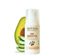 Wolf Belly - Crema Almohadillas Perros con Aloe Vera (100 ml) Bálsamo Protector Hidrata y Repara | Protege del Frío y Nieve | con Vitamina E y Aceite de Aguacate | Seguro para Lamer - Hecho en España