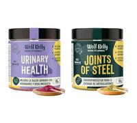 Wolf Belly - Pack Urinary Health y Condroprotector 100% Natural (180g) | Suplemento Urinario + Articulaciones Fuertes | para Perros y Gatos | Formato en Polvo - Hecho en España