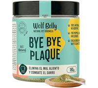 Wolf Belly - Polvos para Mal Aliento Perros y Gatos 100% Natural (180 g)