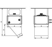 Wolf Boquilla de salida para calentador de aire LH 100 - 6513054