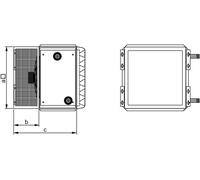 Wolf Caja de recirculación con aspiración lateral, para TLH 100 - 6500397