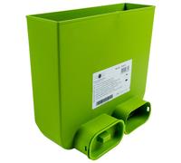 Wolf Conector Para Canal Plano 50x100 Rejilla De Suelo, 90 Grados, L=220 Mm