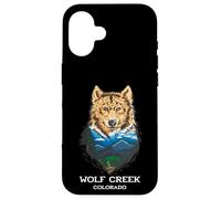 Wolf Creek Pass Colorado Ski Snowboard Mountain Souvenir Carcasa para iPhone 16