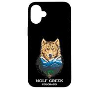 Wolf Creek Pass Colorado Ski Snowboard Mountain Souvenir Carcasa para iPhone 16 Plus
