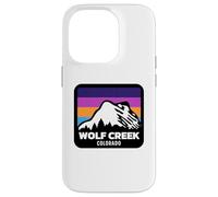 Wolf Creek Ski Area Colorado Esquí Snowboard Viaje Familiar Carcasa para iPhone 14 Pro