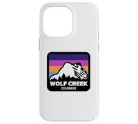 Wolf Creek Ski Area Colorado Esquí Snowboard Viaje Familiar Carcasa para iPhone 14 Pro MAX