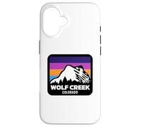 Wolf Creek Ski Area Colorado Esquí Snowboard Viaje Familiar Carcasa para iPhone 16