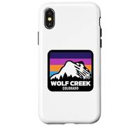 Wolf Creek Ski Area Colorado Esquí Snowboard Viaje Familiar Carcasa para iPhone X/XS