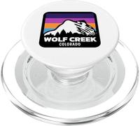 Wolf Creek Ski Area Colorado Esquí Snowboard Viaje Familiar PopSockets PopGrip para MagSafe