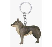 Wolf * De madera clave colgante