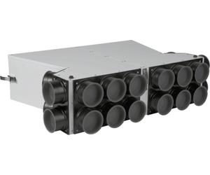 Wolf Distribuidor de aire DN125 para CWL-F-150 10 Conexiones DN75/63 con 5 Tapones para tubos - 2577417