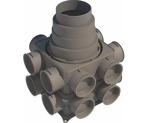 Wolf Distribuidor de aire plano mini 16-75 para CWL - 2577837