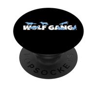 Wolf Gang Grupo De La Pandilla De Lobos Manada Familia PopSockets PopGrip Adhesivo