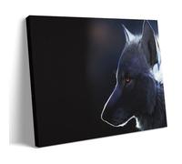 Wolf Glowing Eyes Living Room Wall Art 24x36inch (60x90cm)