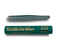 Wolf & Griffin Minipinzas | Pinzas profesionales para cejas para hombres y mujeres | perfectas para depilación facial | acero inoxidable
