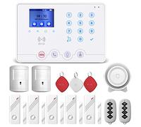 Wolf Guard W4Q Alarmas para Casa Sin Cuotas, Sistema Seguridad con Sirena 110dB, Sensor Puerta/Ventana, Sensor Movimiento PIR, App Control, Fácil Instalación [Clase