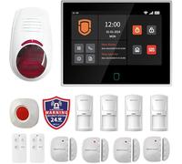 Wolf Guard WT4F Sistema de Alarma de Seguridad Inteligente
