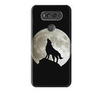 Wolf Howling at The Moon Funda Carcasa Case para LG V20