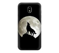 Wolf Howling at The Moon Funda Carcasa Case para Samsung Galaxy J5 (2017) EU Version