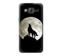 Wolf Howling at The Moon Funda Carcasa Case para Samsung Galaxy On5